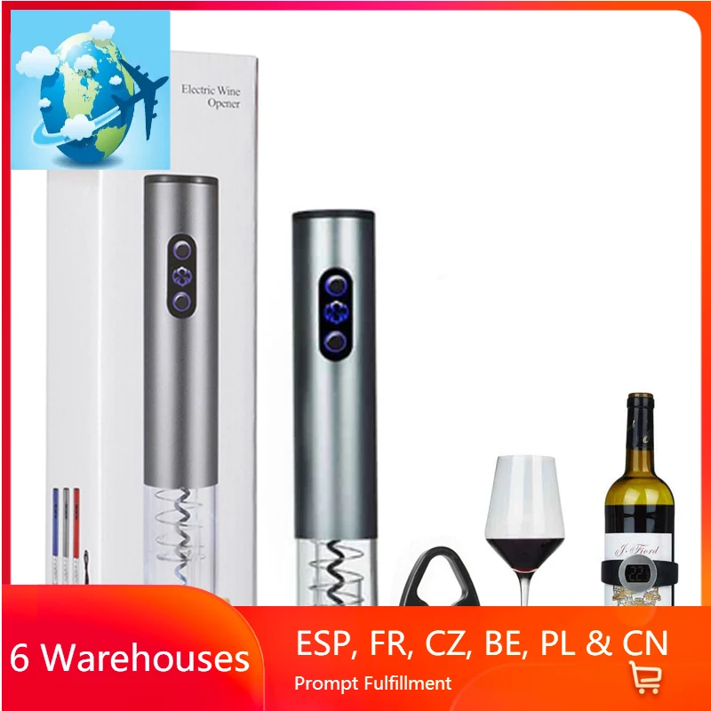 Electric Red Wine Opener Set Stopper Cordless Automatic Electric Corkscrew Bottle Openers Contains Foil Cutter Vacuum Multicolor
Electric Red Wine Opener Set Stopper Cordless Automatic Electric Corkscrew Bottle Openers Contains Foil Cutter Vacuum Multicolor