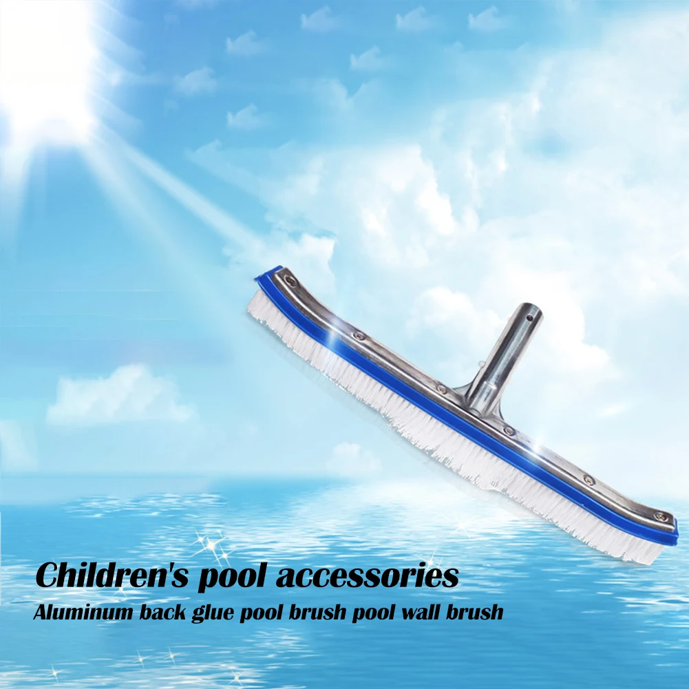 Curved Swimming Pool Brush Nylon Bristle Cleaning Tool Spa Wall Floor Brush Suction Cleaner Floating Objects Cleaning Tool
Curved Swimming Pool Brush Nylon Bristle Cleaning Tool Spa Wall Floor Brush Suction Cleaner Floating Objects Cleaning Tool