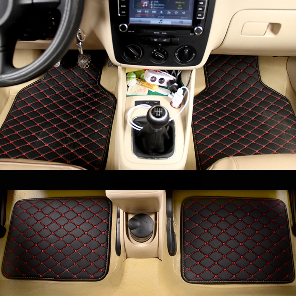 Universal Auto Mat All Weather Waterproof For Car Truck SUV Automotive Supplies Universal Car Floor Mats Front & Rear Carpet
Universal Auto Mat All Weather Waterproof For Car Truck SUV Automotive Supplies Universal Car Floor Mats Front & Rear Carpet