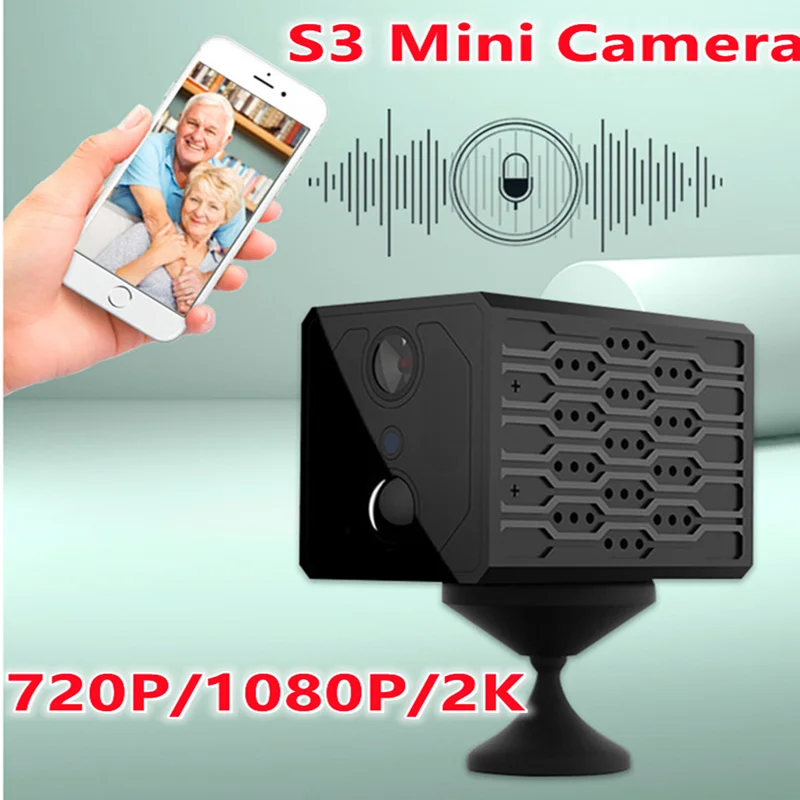 Новинка S3 Mini 2K/1080P/720P камера с дистанционным управлением ночное видение мобильное Обнаружение видеонаблюдение Wi-Fi камера Домашняя безопасн...
Новинка S3 Mini 2K/1080P/720P камера с дистанционным управлением ночное видение мобильное Обнаружение видеонаблюдение Wi-Fi камера Домашняя безопасн...