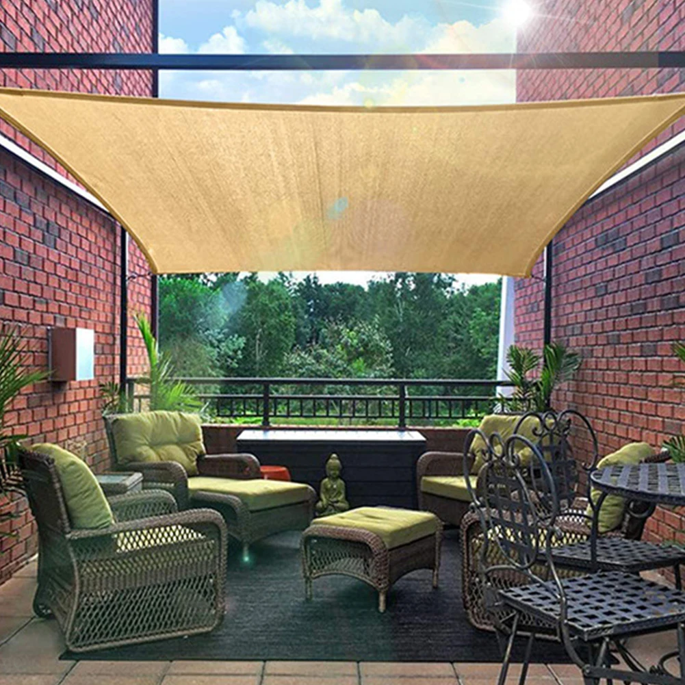 Sun Shade Sail Rectangle Beige UV Sun Protection Sun Shades Canopy With 4 Ropes For Outdoor Garden Yard Patio Lawn
Sun Shade Sail Rectangle Beige UV Sun Protection Sun Shades Canopy With 4 Ropes For Outdoor Garden Yard Patio Lawn