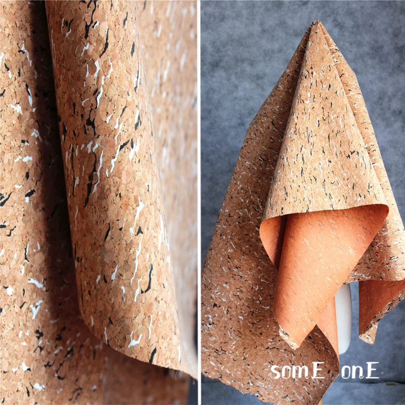 Natural Cork PU Leather Black White Irregular Imitate Wood Texture DIY Patches Coat Bag Coaster Decor Clothes Designer Fabric 
Natural Cork PU Leather Black White Irregular Imitate Wood Texture DIY Patches Coat Bag Coaster Decor Clothes Designer Fabric