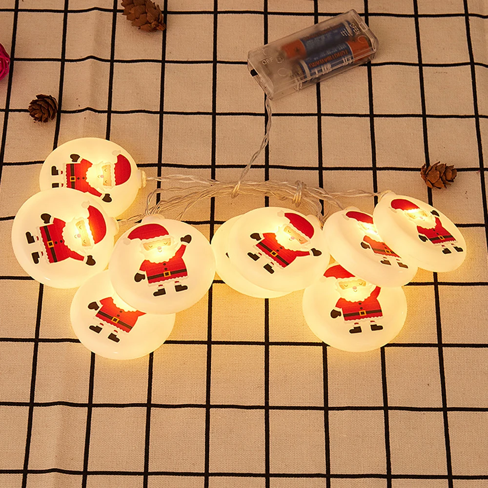 Fairy Light String Santa String Light Durable Romantic 10led Battery Box Super Bright Christmas Tree Yard
Fairy Light String Santa String Light Durable Romantic 10led Battery Box Super Bright Christmas Tree Yard