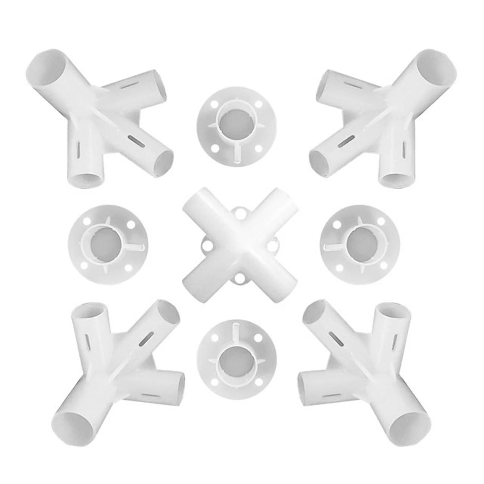 4/9pcs Connector Centre Connector Pvc Fitting Spare Parts for Awning Tent Feet Replacement Parts Furniture Accessories TB
4/9pcs Connector Centre Connector Pvc Fitting Spare Parts for Awning Tent Feet Replacement Parts Furniture Accessories TB