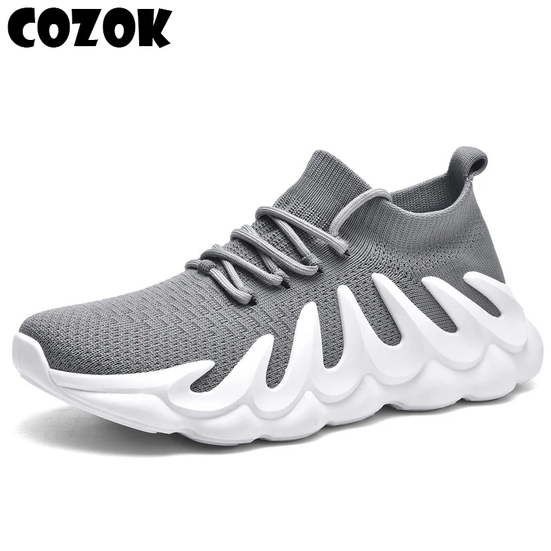 Spring Socks Shoes Sneakers Men Knit Upper Breathable Sport Shoes Running Shoes for Men Soft Lightweight Zapatillas De Deporte
Spring Socks Shoes Sneakers Men Knit Upper Breathable Sport Shoes Running Shoes for Men Soft Lightweight Zapatillas De Deporte