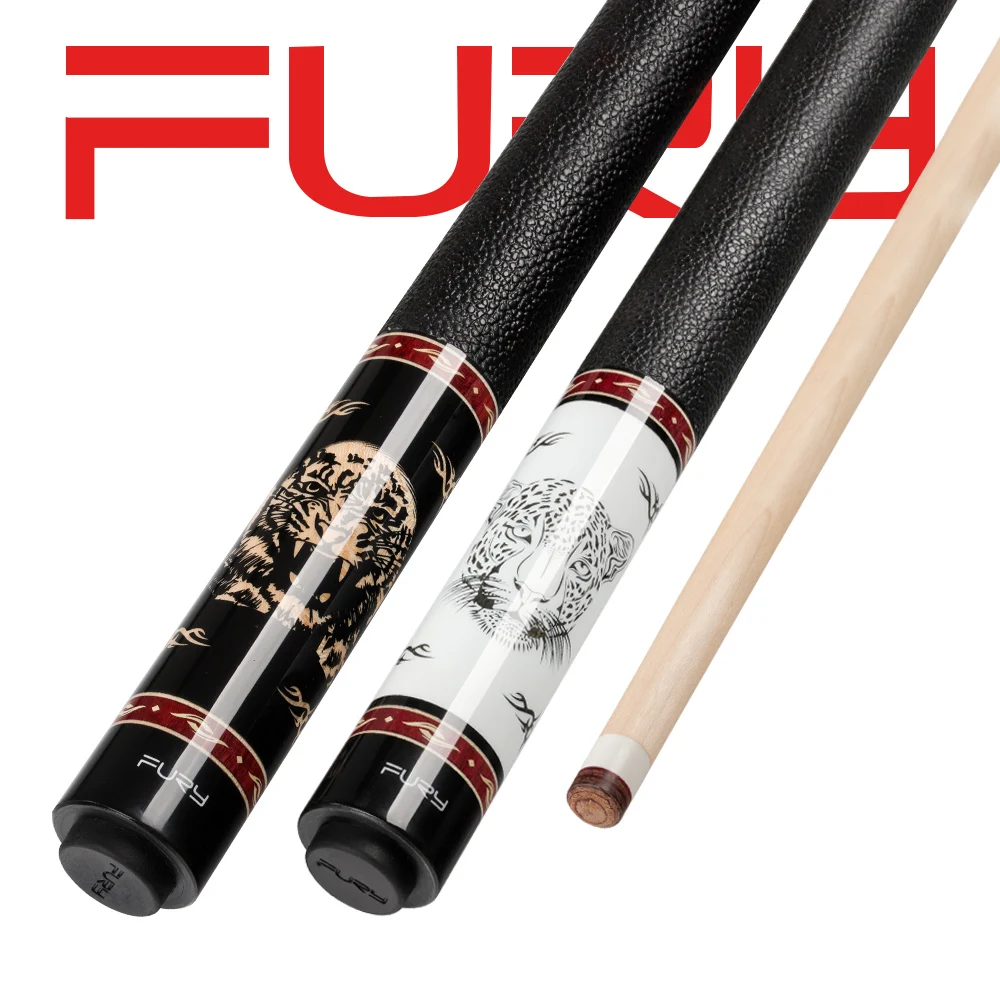 Fury Billiard Pool Cue AL 11.75/12.75mm Tiger Tip Professional Handmade Maple Stick KT/HT Maple Shaft Quick Joint Unique Stick
Fury Billiard Pool Cue AL 11.75/12.75mm Tiger Tip Professional Handmade Maple Stick KT/HT Maple Shaft Quick Joint Unique Stick