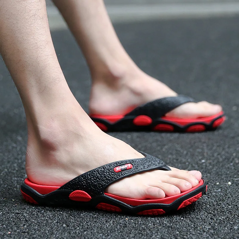 Flip-flops Men's Slippers Summer Korean Style Flip-flop Men's Shoes Beach Shoes Student Sandals Non-slip Soft Bottom Slippers
Flip-flops Men's Slippers Summer Korean Style Flip-flop Men's Shoes Beach Shoes Student Sandals Non-slip Soft Bottom Slippers