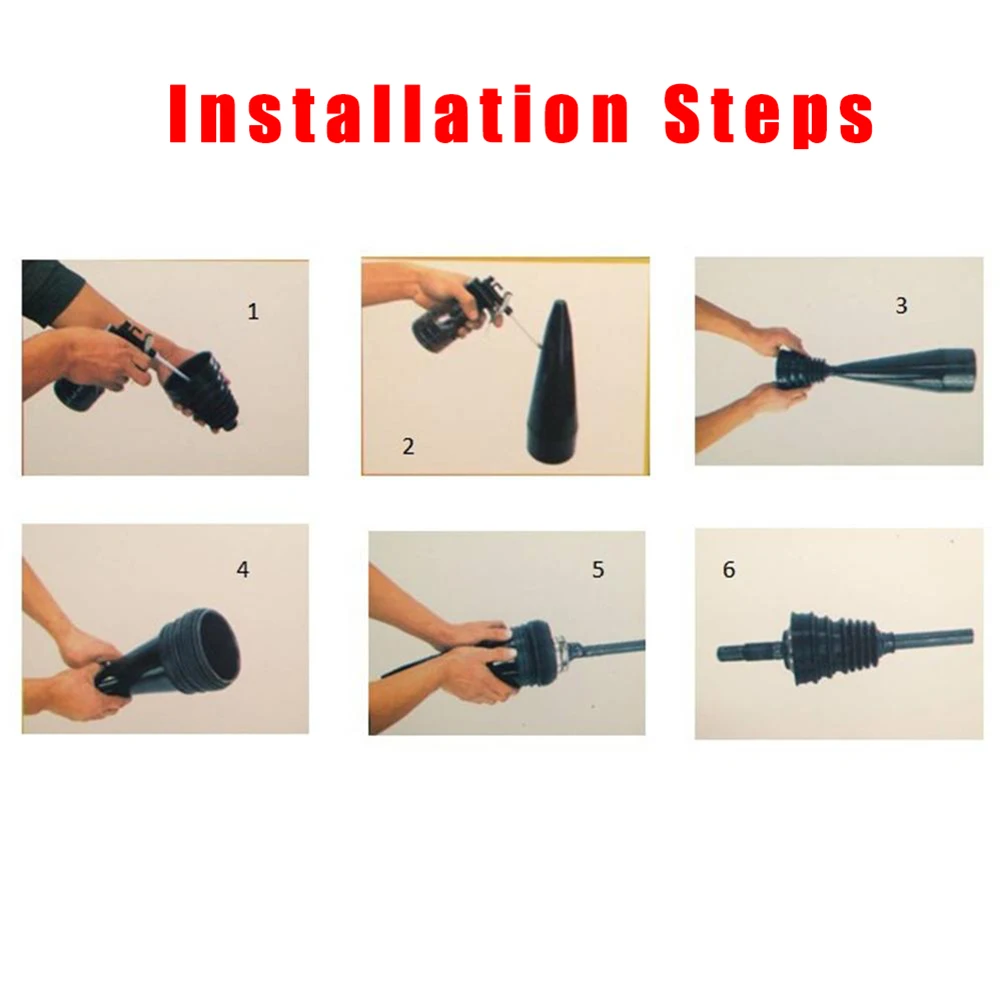Universal CV Boot Silicone CV Joint Boot CV Boot Clamp 21mm and 95mm Stainless Steel Clamp High quality
Universal CV Boot Silicone CV Joint Boot CV Boot Clamp 21mm and 95mm Stainless Steel Clamp High quality