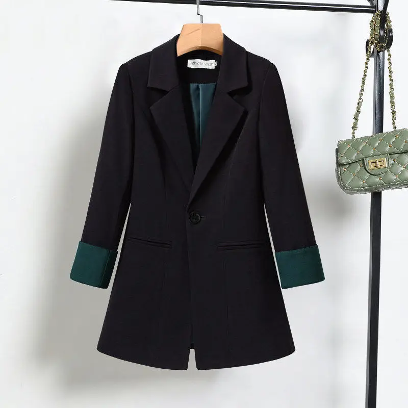PEONFLY New 2020 Autumn Blazer Jacket Women Fashion Long Sleeve Coat Women Casual Single Button Pockets Jacket Female Ladies
PEONFLY New 2020 Autumn Blazer Jacket Women Fashion Long Sleeve Coat Women Casual Single Button Pockets Jacket Female Ladies