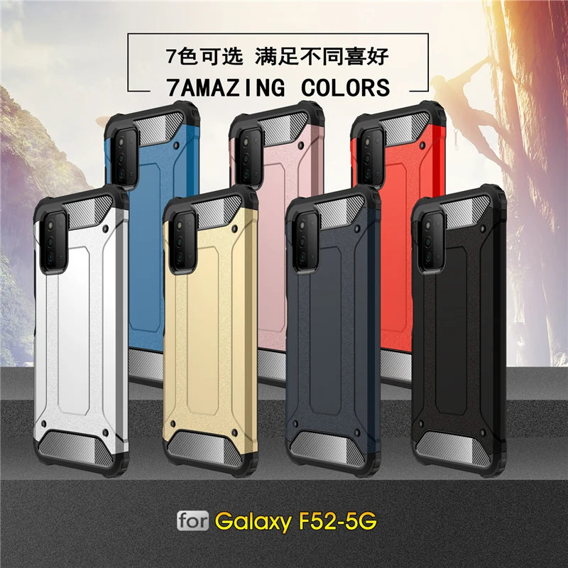 For Samsung Galaxy F52 Case Armor Silicone Rubber Hard Shell Protective Case For Samsung F52 Cover For Galaxy F52 5G Case
For Samsung Galaxy F52 Case Armor Silicone Rubber Hard Shell Protective Case For Samsung F52 Cover For Galaxy F52 5G Case