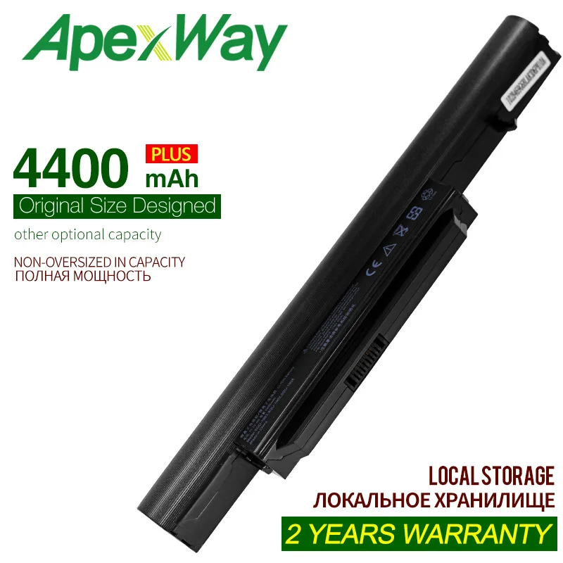 Аккумулятор для ноутбука HASEE CQB912 3UR18650 2 T0681 SQU 1002 916T2134F 1008 CQB913 T520 R410 4400 мАч 10 8 В 6