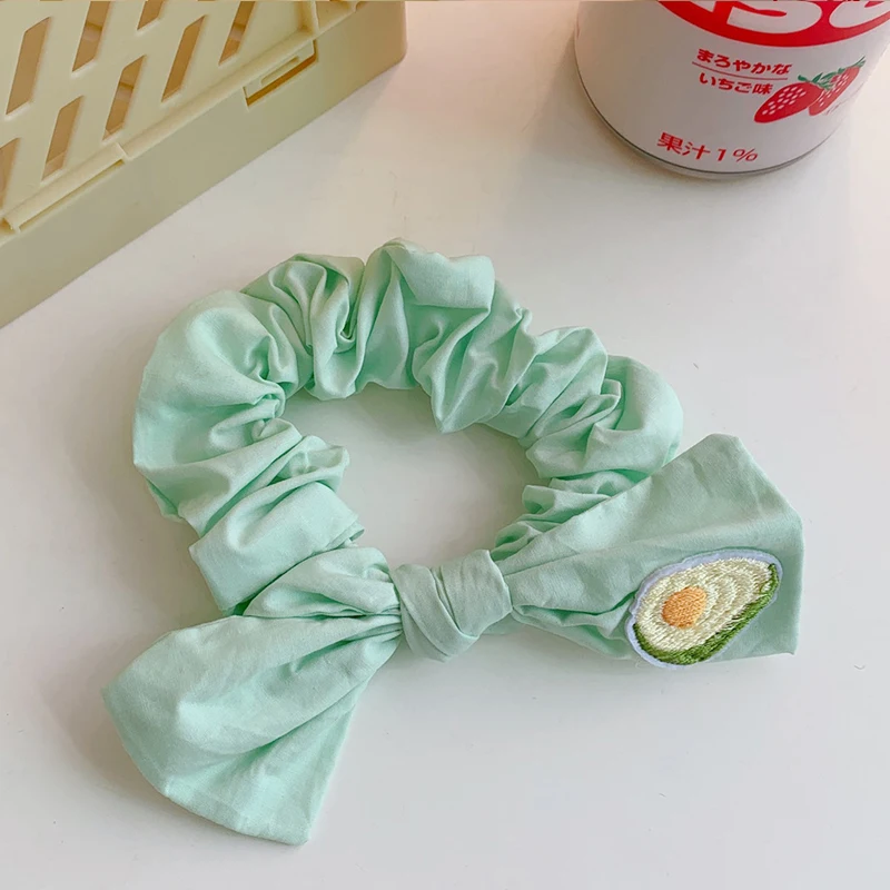 Sweet Fruit Printed Bow Streamers Hair Ring Knotted Scrunchie Women Ponytail Hair Ties Solid Color Rubber Band Hair Accessories
Sweet Fruit Printed Bow Streamers Hair Ring Knotted Scrunchie Women Ponytail Hair Ties Solid Color Rubber Band Hair Accessories