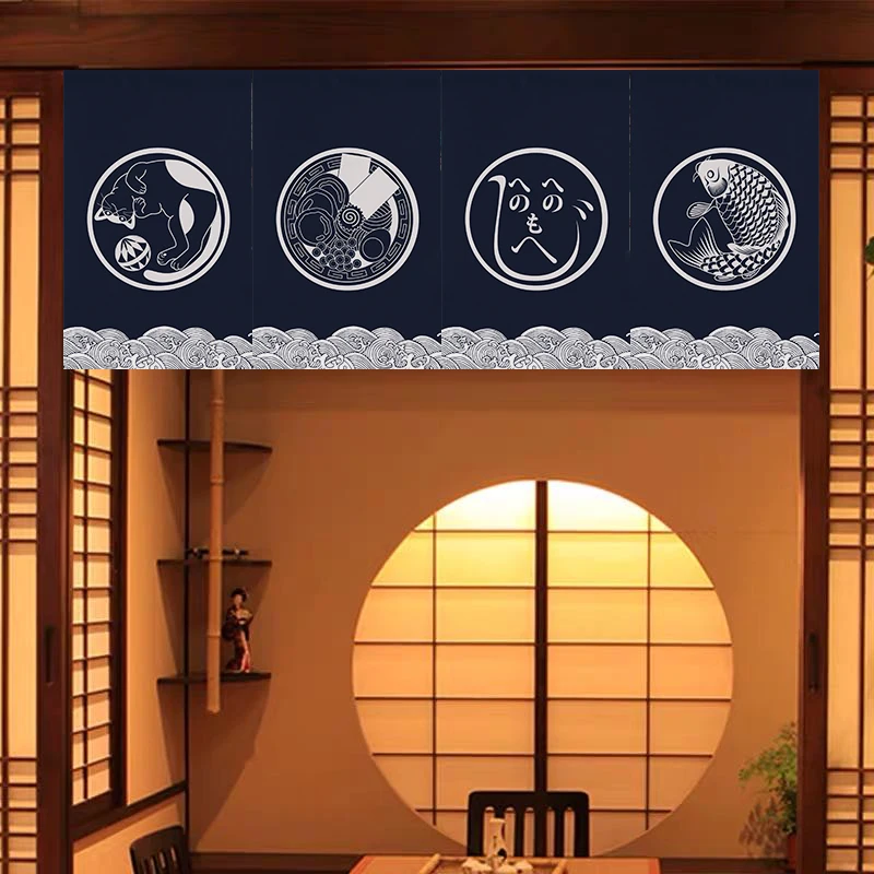 Japanese Short Curtain Decorative Flag Curtain Hanging Curtain Kitchen Living Room Bedroom Commercial Doorway Curtain Noren
Japanese Short Curtain Decorative Flag Curtain Hanging Curtain Kitchen Living Room Bedroom Commercial Doorway Curtain Noren