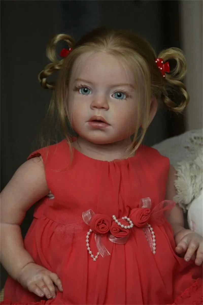 Open Eyes 25inch Reborn ISABELLA Doll Kit Toddler Princess Girl Soft Touch Unfinished Doll Parts
Open Eyes 25inch Reborn ISABELLA Doll Kit Toddler Princess Girl Soft Touch Unfinished Doll Parts