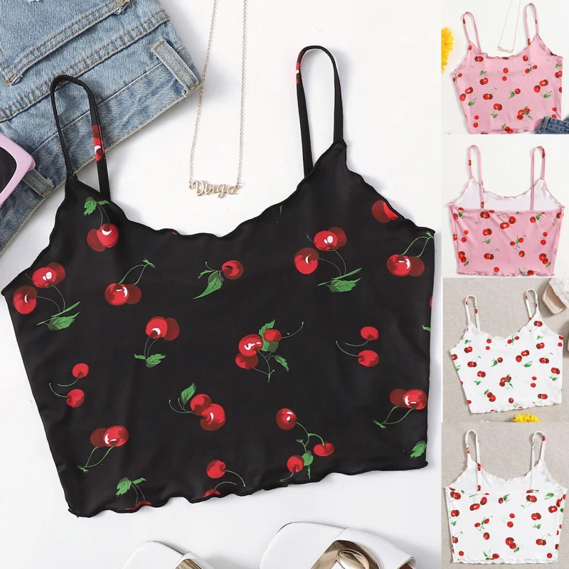 Women's Tank Tops Print Sleeveless Short Camisole Y2K Summer Fashion Casual Ladies Pullover Vest Crop Tops 2021 ropa mujer
Women's Tank Tops Print Sleeveless Short Camisole Y2K Summer Fashion Casual Ladies Pullover Vest Crop Tops 2021 ropa mujer