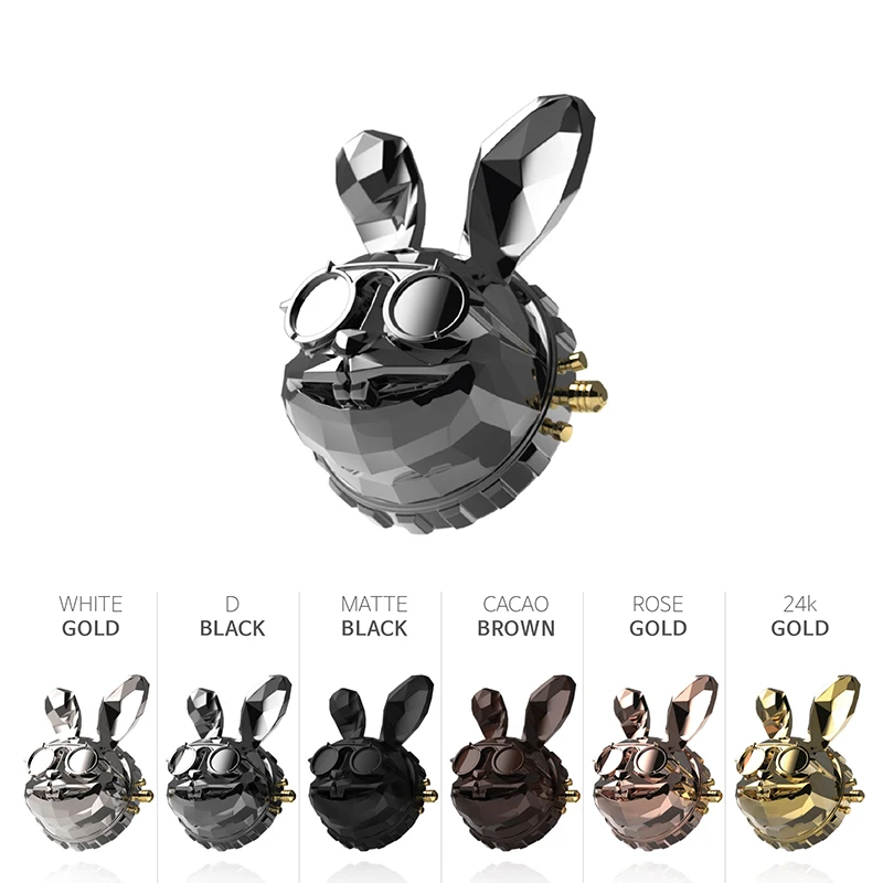 2 шт. освежитель воздуха для автомобиля DE Creative Rabbit Подарочная коробка с магнитным