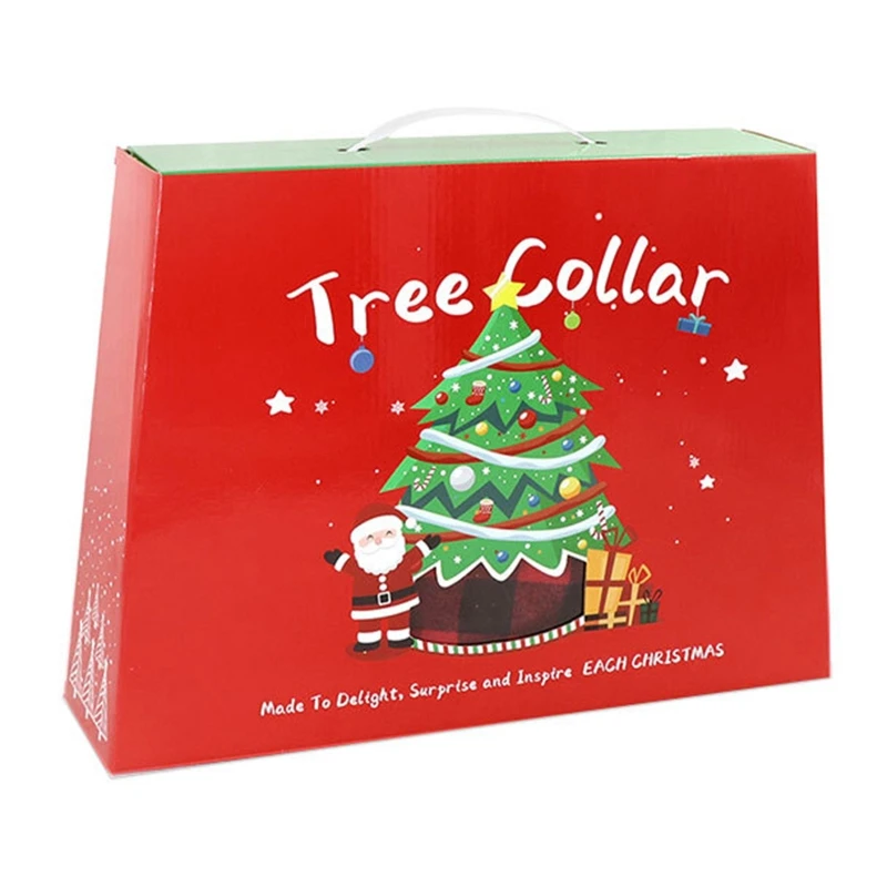 Christmas Tree Skirt Base Collar Around Cover with Delightful Legs Xmas New Year D08F
Christmas Tree Skirt Base Collar Around Cover with Delightful Legs Xmas New Year D08F
