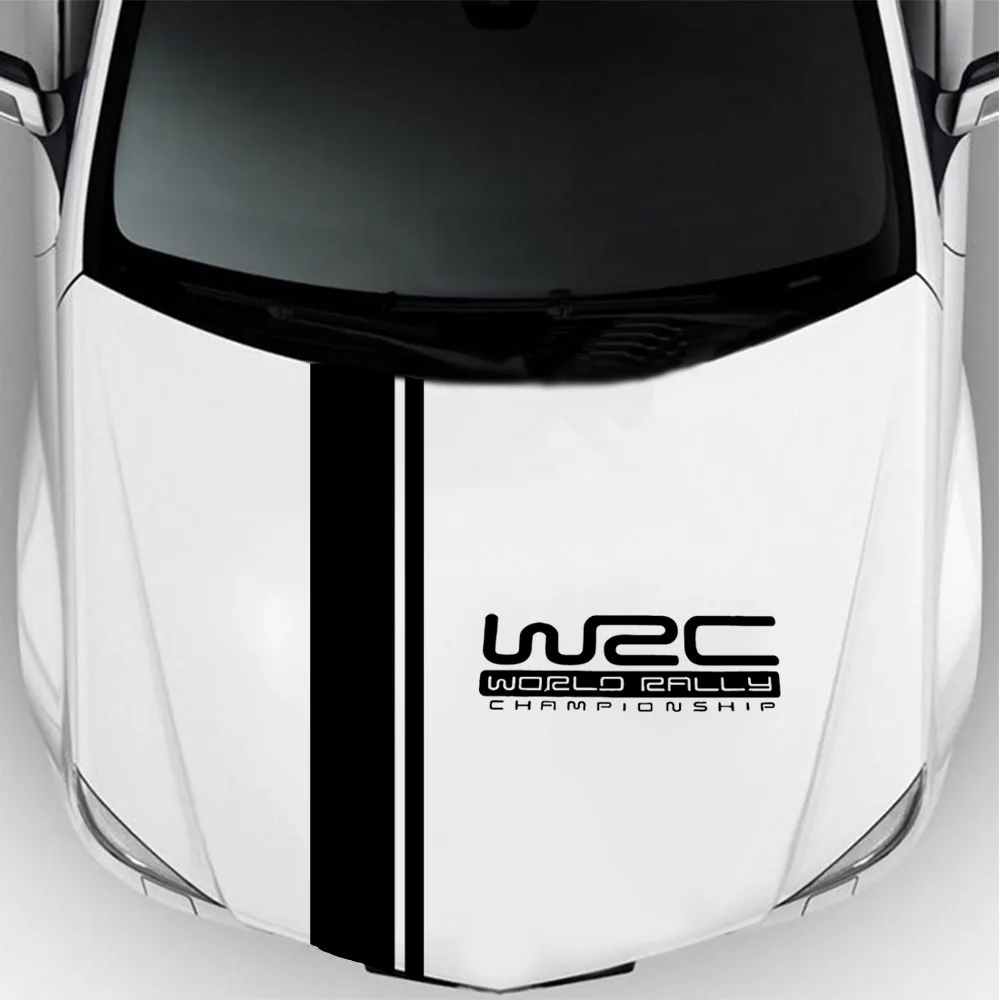 Fashion WRC Stripe Car Covers Vinyl Racing Sports Decal Head Car Sticker Wrap Vinyl Stickers For Car Head Decoration
Fashion WRC Stripe Car Covers Vinyl Racing Sports Decal Head Car Sticker Wrap Vinyl Stickers For Car Head Decoration