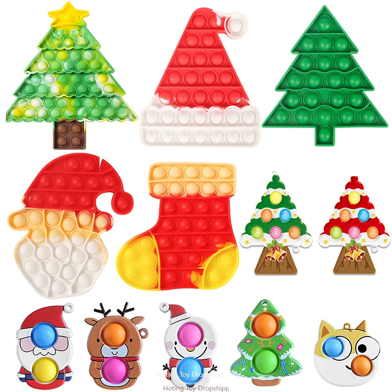 Christmas Push Bubble Fidget Toys Anti Stress Set Strings Relief Adults Children Sensory Squishy Antistress Relief Anti Stress
Christmas Push Bubble Fidget Toys Anti Stress Set Strings Relief Adults Children Sensory Squishy Antistress Relief Anti Stress