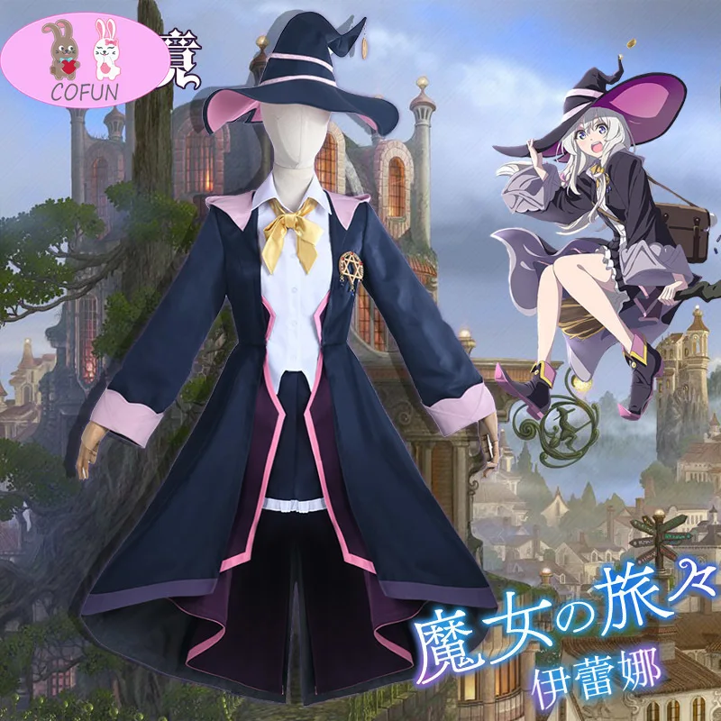 Anime Wandering Witch: The Journey of Elaina Cosplay Costume Uniform Dress Suit Halloween Party Outfit For Women Girls 2020 NEW 
Anime Wandering Witch: The Journey of Elaina Cosplay Costume Uniform Dress Suit Halloween Party Outfit For Women Girls 2020 NEW