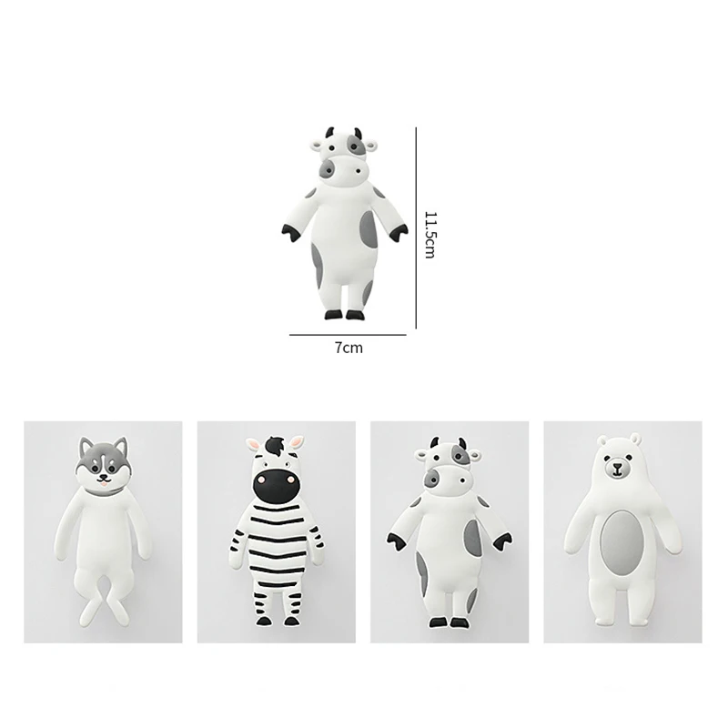 1Pcs Wall Hanging Hook Hanger Rack Cute Animal Shape Bendable Multi-function Reusable Kitchen Supplies PVC Wall Decoration 
1Pcs Wall Hanging Hook Hanger Rack Cute Animal Shape Bendable Multi-function Reusable Kitchen Supplies PVC Wall Decoration