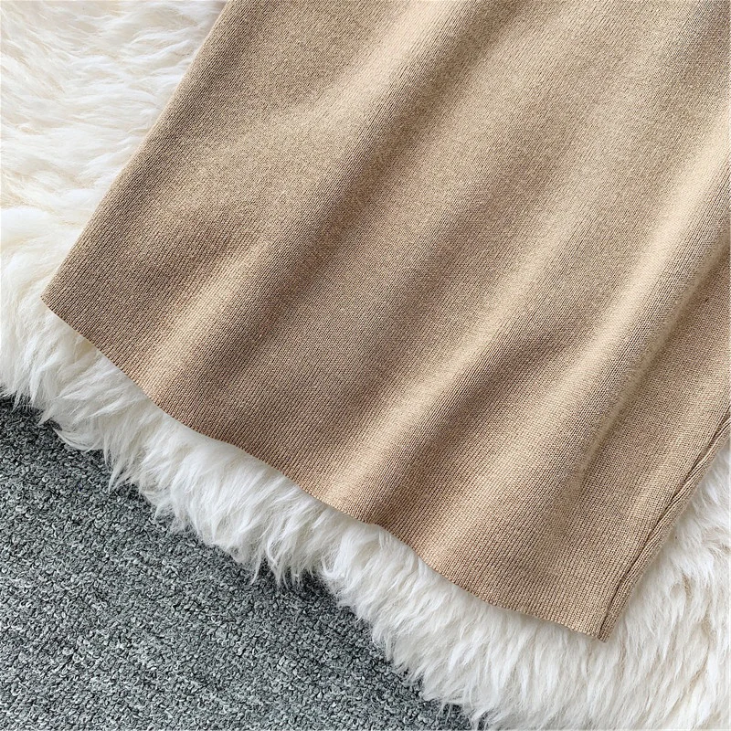 SEDUTMO Autumn Sexy Slim Sweater Dress Women Casual Knitted Dresses Winter Fashion Party Basic Dress ED1305
SEDUTMO Autumn Sexy Slim Sweater Dress Women Casual Knitted Dresses Winter Fashion Party Basic Dress ED1305
