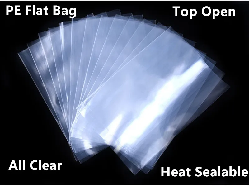 500Pcs All Clear PE Flat Packaging Bags - Waterproof Poly Sachet Plastic Lining Pack Pouch Household Package Vegetable sachet
500Pcs All Clear PE Flat Packaging Bags - Waterproof Poly Sachet Plastic Lining Pack Pouch Household Package Vegetable sachet