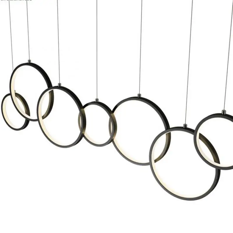 Nordic Round Circle Led Dimmable Chandelier for Dining Room shop restaurant bar hunging Light Fixtures 110v 220v 
Nordic Round Circle Led Dimmable Chandelier for Dining Room shop restaurant bar hunging Light Fixtures 110v 220v