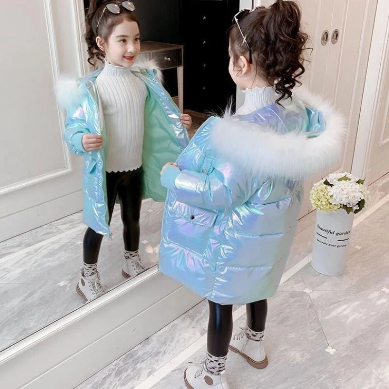 Girls Winter Jacket Children's Thick Warm Coat Casual Kids Hooded Coats Baby Thick Parka Bright Noodle Clothing Outerwear 3-13Y
Girls Winter Jacket Children's Thick Warm Coat Casual Kids Hooded Coats Baby Thick Parka Bright Noodle Clothing Outerwear 3-13Y