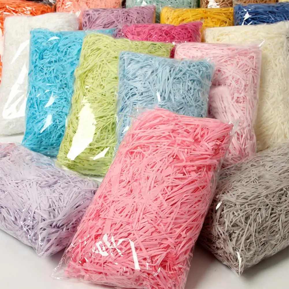Innovative Shredded Paper Reusable Practical DIY Decorative Box Filling Material Filling Paper Crinkle Paper
Innovative Shredded Paper Reusable Practical DIY Decorative Box Filling Material Filling Paper Crinkle Paper