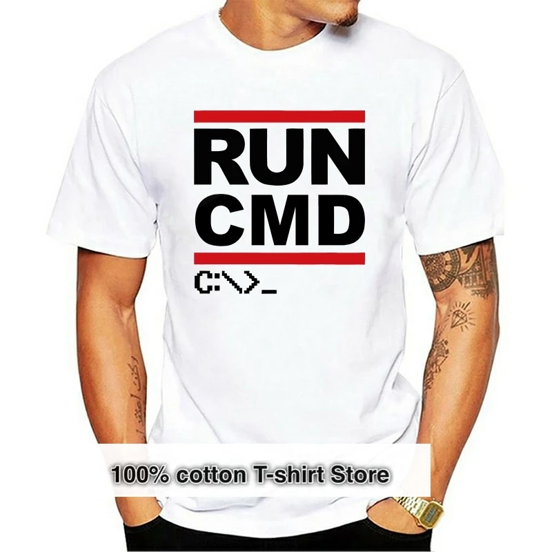 Runer CMD Computer Programmer T-Shirt 100% Premium Cotton Geek Nerd Funny Gift T-Shirt Summer Style Men T Shirt Letter
Runer CMD Computer Programmer T-Shirt 100% Premium Cotton Geek Nerd Funny Gift T-Shirt Summer Style Men T Shirt Letter