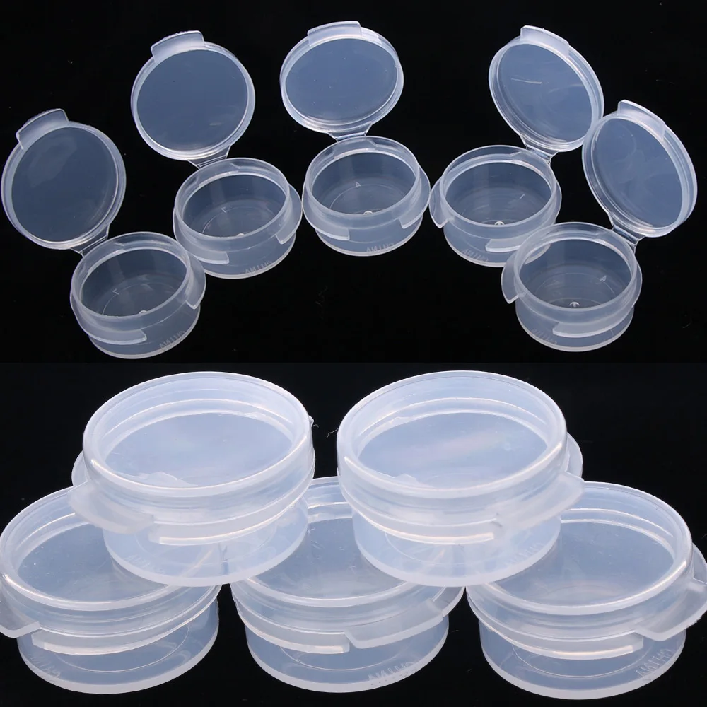 2/10Pcs Make Up Jar Mini Sample Sealing Pot Face Cream Container Portable Bottle Plastic Transparent Case Makeup Accessory
2/10Pcs Make Up Jar Mini Sample Sealing Pot Face Cream Container Portable Bottle Plastic Transparent Case Makeup Accessory