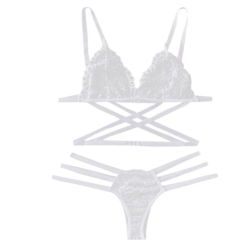 Corset Woman Sexy Lace Lingerie Thong Set Hot Ladies Bodydoll Sleepwear Bandage Bra Underwear Set Underwear Briefs Corset Mujer
Corset Woman Sexy Lace Lingerie Thong Set Hot Ladies Bodydoll Sleepwear Bandage Bra Underwear Set Underwear Briefs Corset Mujer