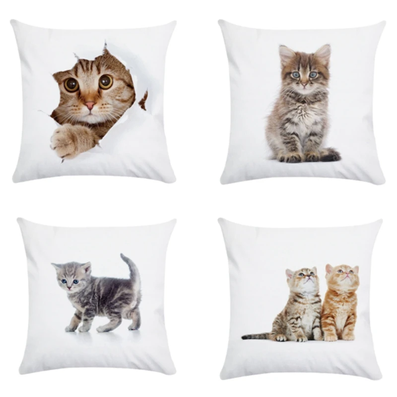 Animal Cute Cat Decorative Pillows Case Super Soft Print Cushion Cover Living Room Decoration Accessories Home Decor
Animal Cute Cat Decorative Pillows Case Super Soft Print Cushion Cover Living Room Decoration Accessories Home Decor