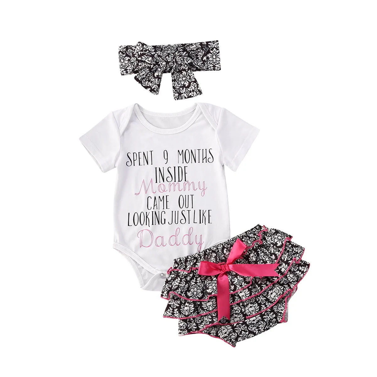 Для новорожденных, для маленьких девочек, детская одежда, детские костюмы, комбинезон с короткими рукавами + боди с цветочным принтом брюки ...
Для новорожденных, для маленьких девочек, детская одежда, детские костюмы, комбинезон с короткими рукавами + боди с цветочным принтом брюки ...