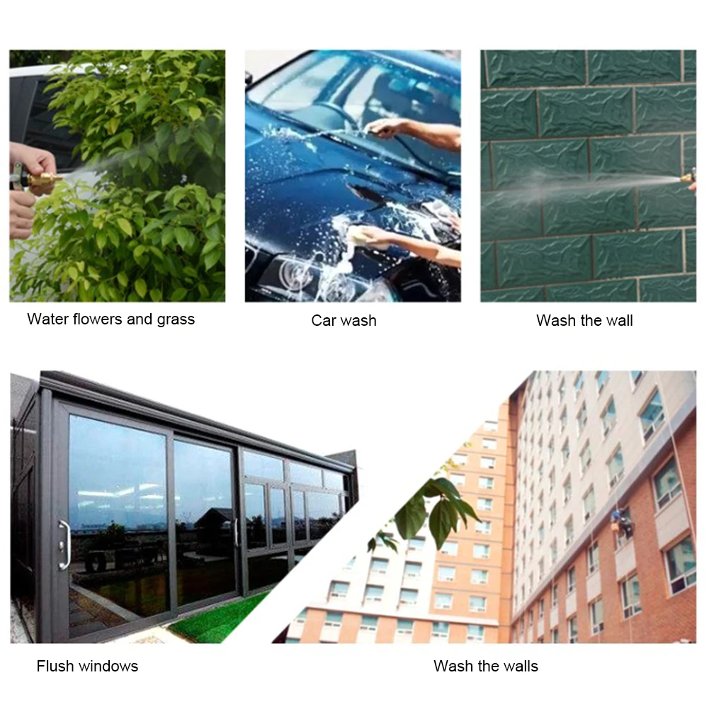 Waterring Irrigation Garden Water Gun High Pressure 4 Patterns Household Car Washing Watering Nozzle Sprinkle Tools Gardening
Waterring Irrigation Garden Water Gun High Pressure 4 Patterns Household Car Washing Watering Nozzle Sprinkle Tools Gardening
