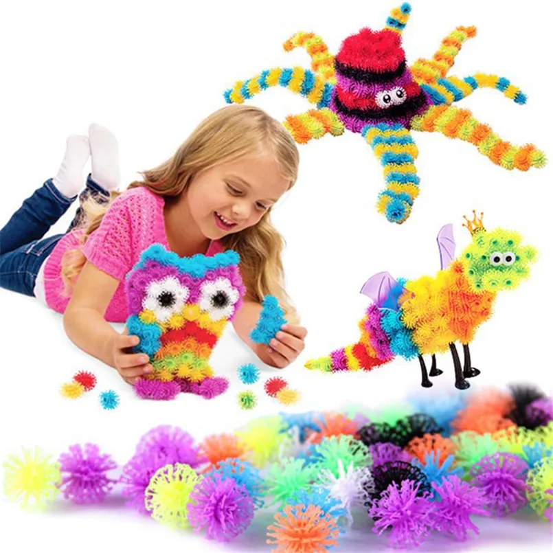 400/800Pcs DIY Thorn Ball Assembling Toys Children Construction Building Blocks Squeezed Education Handmade Puff Ball Block Toy
400/800Pcs DIY Thorn Ball Assembling Toys Children Construction Building Blocks Squeezed Education Handmade Puff Ball Block Toy