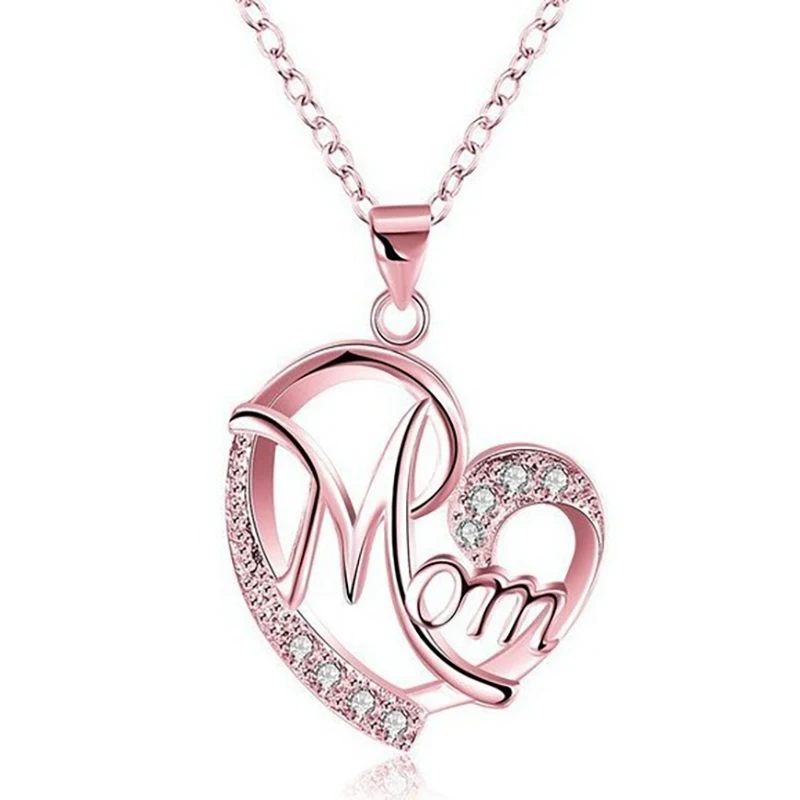 New Trendy Mom Love Multicolor Necklace European and American Fashion Metal Women Pendant Clavicle Chain Jewelry Gift
New Trendy Mom Love Multicolor Necklace European and American Fashion Metal Women Pendant Clavicle Chain Jewelry Gift