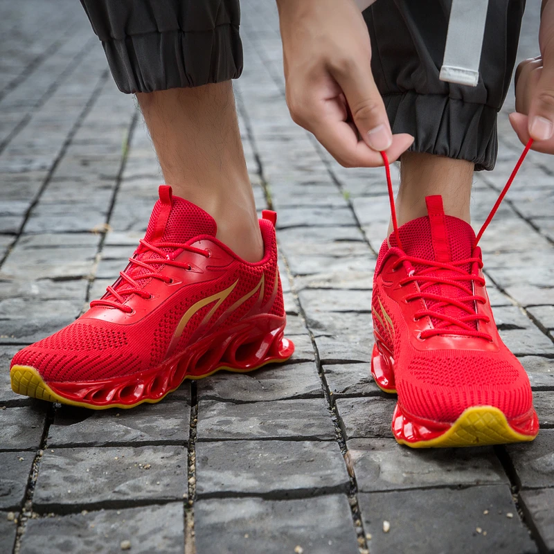 Men Blade Shoes Flame design Running Shoes Men's Sneakers Cushioning Jogging Sports Shoes Outdoor Trainers Shoes Fitness Sneaker
Men Blade Shoes Flame design Running Shoes Men's Sneakers Cushioning Jogging Sports Shoes Outdoor Trainers Shoes Fitness Sneaker