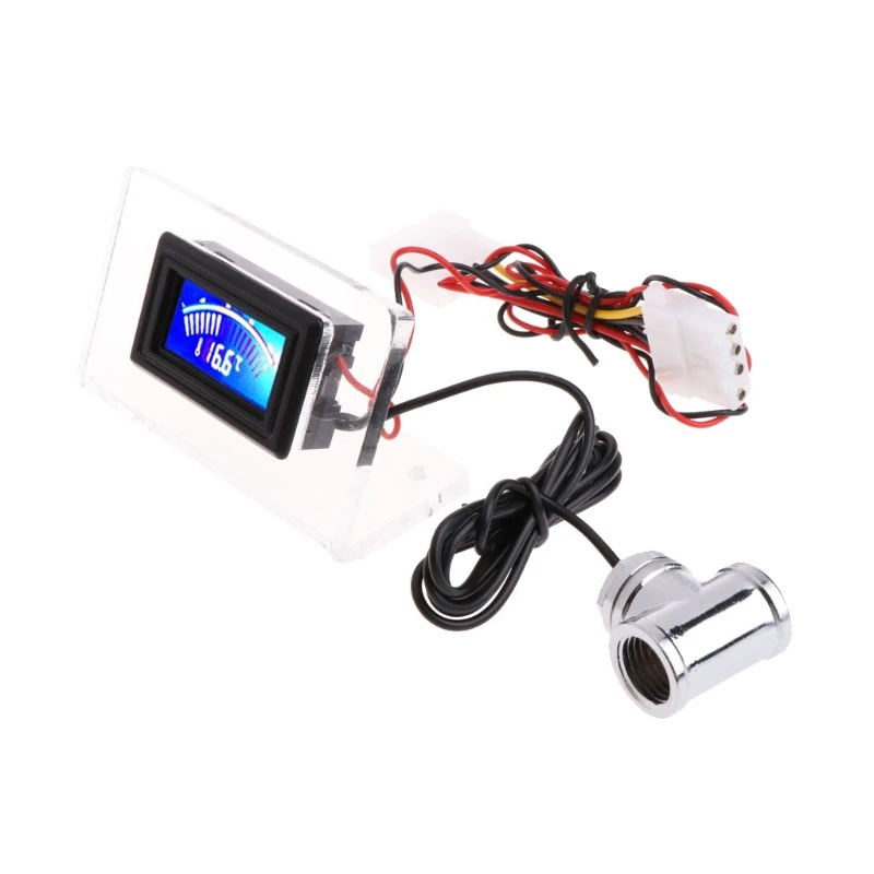 Digital Thermometer Temperature Gauge for PC MOD Water Cooling w/ Frame + Probe 77UD | Инструменты