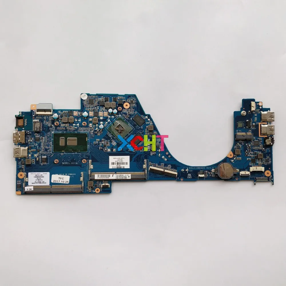 903710-601 903710-001 DAG31AMB6D0 w i5-7200U CPU N16S-GTR-S-A2 4G for HP Pavilion 14-AL Laptop Notebook PC Motherboard Mainboard
903710-601 903710-001 DAG31AMB6D0 w i5-7200U CPU N16S-GTR-S-A2 4G for HP Pavilion 14-AL Laptop Notebook PC Motherboard Mainboard