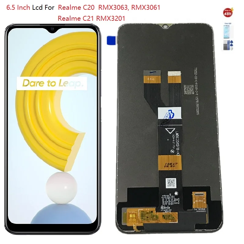 6.5 Inch Lcd for Realme C20 LCD RMX3063 RMX3061 Display Touch Screen Digitizer Assembly for Realme C21 Displya RMX3201 LCD
6.5 Inch Lcd for Realme C20 LCD RMX3063 RMX3061 Display Touch Screen Digitizer Assembly for Realme C21 Displya RMX3201 LCD