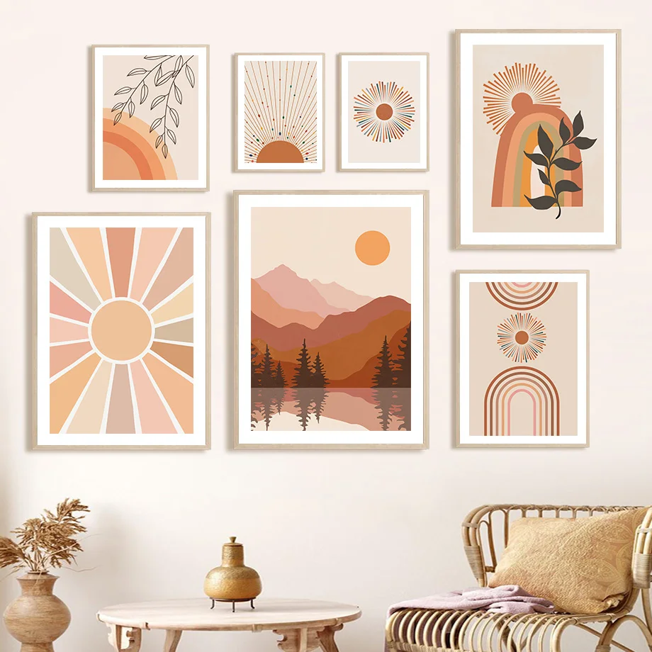 Sunlight Rainbow Leaves Abstract Landscape Wall Art Canvas Painting Nordic Posters And Print Wall Pictures For Living Room Decor
Sunlight Rainbow Leaves Abstract Landscape Wall Art Canvas Painting Nordic Posters And Print Wall Pictures For Living Room Decor