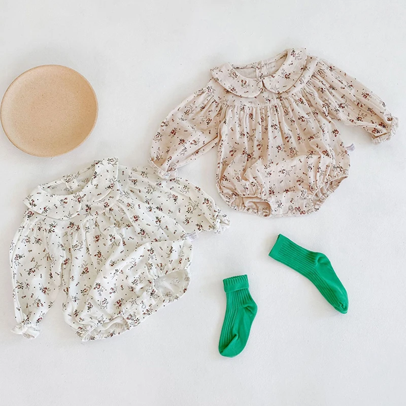 0-3Yrs Infant Baby Rompers Baby Girls Long Sleeve Floral Clothes Rompers 2020 Spring Autumn Baby Girls Rompers
0-3Yrs Infant Baby Rompers Baby Girls Long Sleeve Floral Clothes Rompers 2020 Spring Autumn Baby Girls Rompers