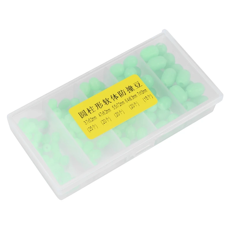 100pcs Oval Soft Luminous Fishing Beads Sea Fishing Lure Floating Float Tackles
100pcs Oval Soft Luminous Fishing Beads Sea Fishing Lure Floating Float Tackles