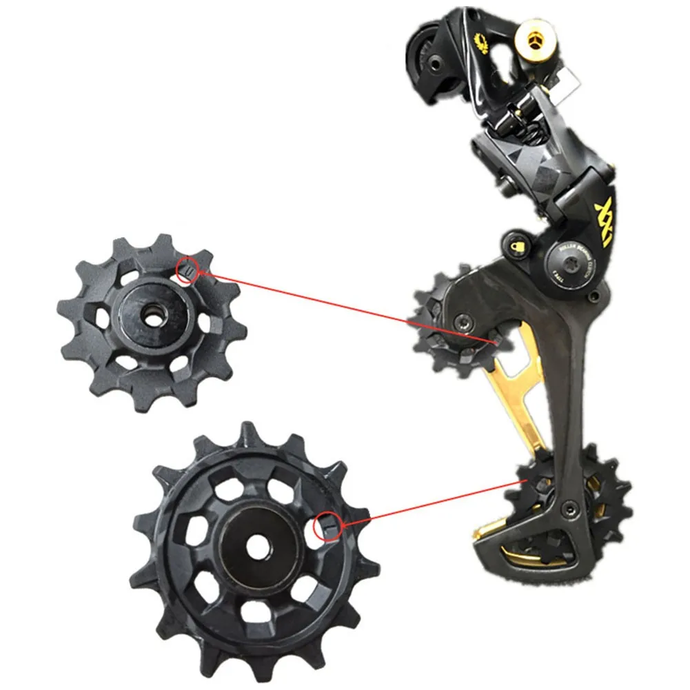 2pcs Bicycle Rear Derailleur Pulley Jockey Wheels 12T+14T For-Sram Spare GX Eagle Roller Idler Bearing Jockey Wheel Repair Kit
2pcs Bicycle Rear Derailleur Pulley Jockey Wheels 12T+14T For-Sram Spare GX Eagle Roller Idler Bearing Jockey Wheel Repair Kit