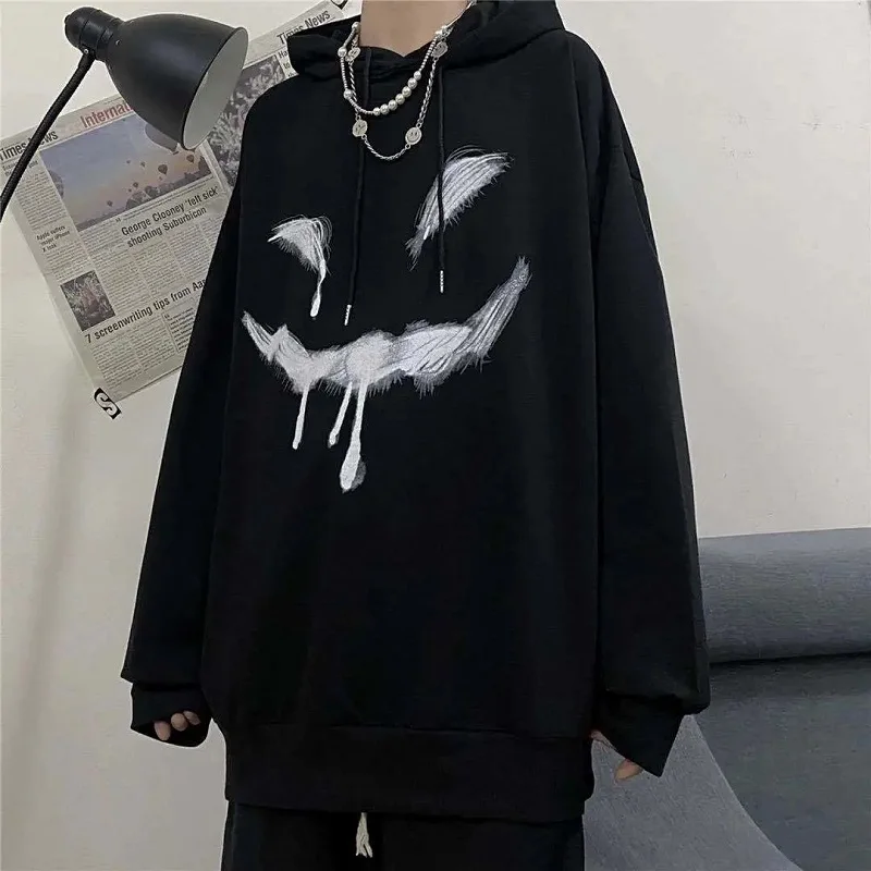 Autumn and winter dark retro plus velvet sweater long sleeve Harajuku punk loose hoodie streetwear Oversized hoodie accessory
Autumn and winter dark retro plus velvet sweater long sleeve Harajuku punk loose hoodie streetwear Oversized hoodie accessory