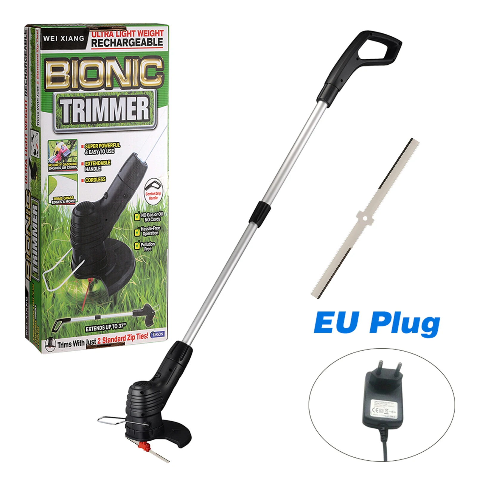 32W Handheld Cordless Electric Lawn Mower Portable Lightweight Mowing Machine Trimmer Rechargeable Electric Mower Weed Eater
32W Handheld Cordless Electric Lawn Mower Portable Lightweight Mowing Machine Trimmer Rechargeable Electric Mower Weed Eater