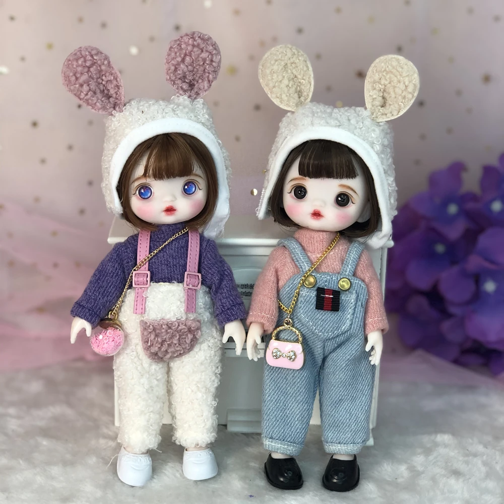 16cm Cute Blyth Doll Joint Body Fashion BJD Dolls Toys with Dress Shoes Wig Make Up Gifts for Girl
16cm Cute Blyth Doll Joint Body Fashion BJD Dolls Toys with Dress Shoes Wig Make Up Gifts for Girl