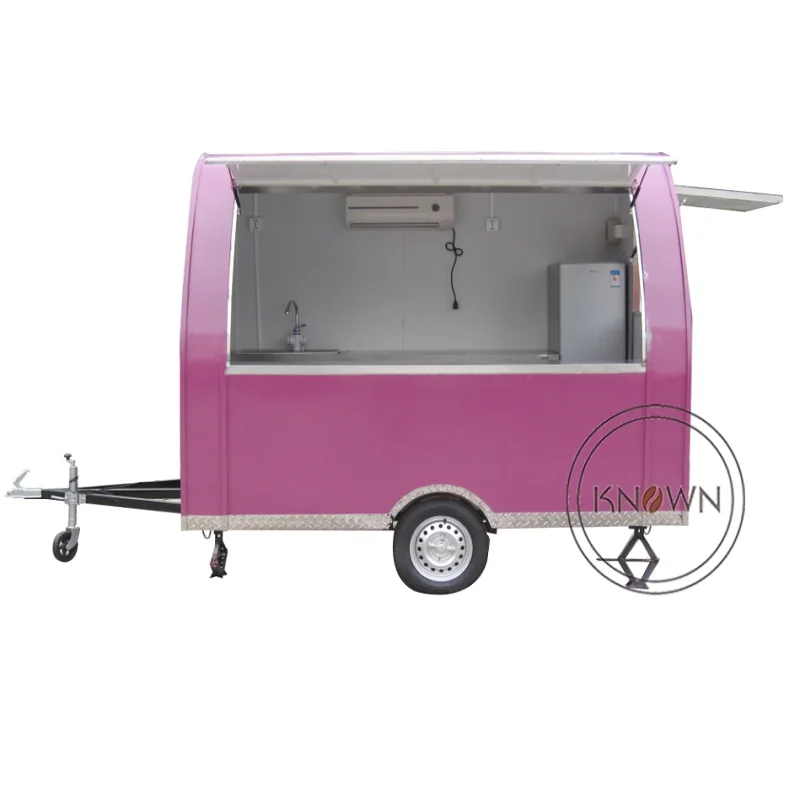 Customized KN-290B trailer food trolley cart mobile food truck for sale in dubai
Customized KN-290B trailer food trolley cart mobile food truck for sale in dubai